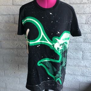 ADIDAS Star Wars Yoda/Vader Tennis T-Shirt Lg